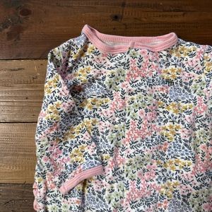 Pink floral magnetic me sleeper